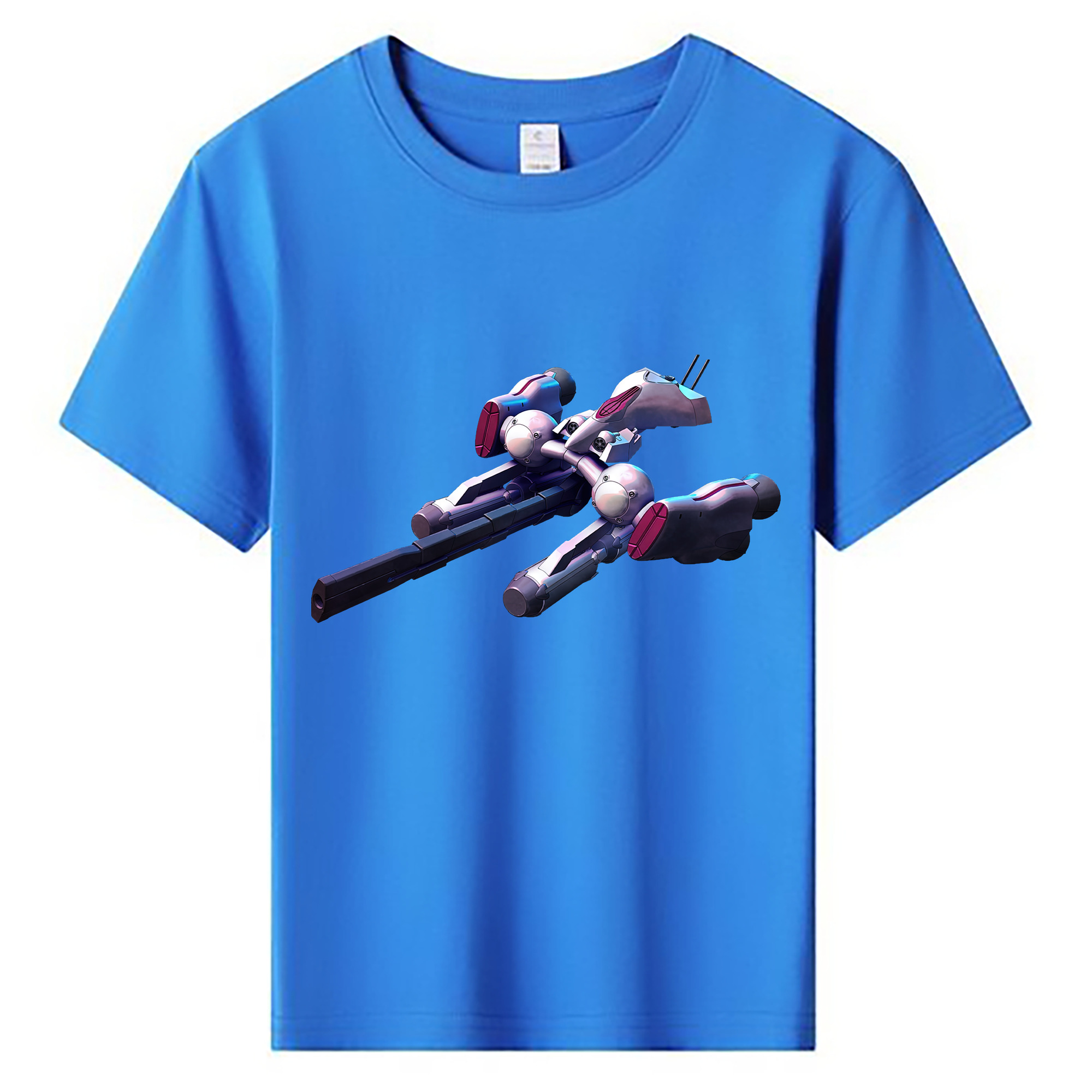 （画像用） 機動戦士ガンダム Mobile Suit Gundam 綿100％キッズTシャツ（フロントプリント）